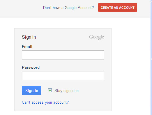 how to create a Google Plus account