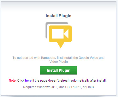 install google hangouts chat