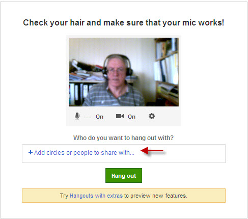 google hangouts chat rooms