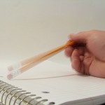indecision - tapping pencil
